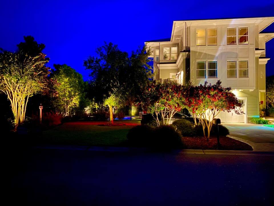 residential outdoor landscape lighting